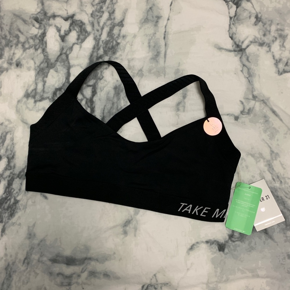 NWT F21 Active Sports Bra